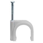 Скобы, серьги для крепления кабеля