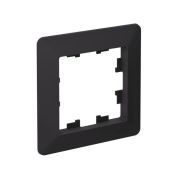 Рамка 1-м AtlasDesign Air карбон/дым. черн. SE ATN221001