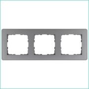 Рамка 3-м G-Flex алюм. Jasmart G1103S