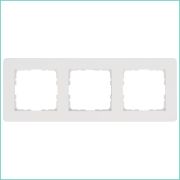 Рамка 3-м G-Flex бел. глянцевый Jasmart G1103W