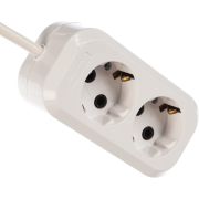 Удлинитель 2х2м с заземл. 16А IP20 Е-302 ПВС 3х1 АБС-пластик UNIVersal 9631972