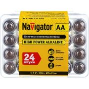 Элемент питания алкалиновый AA/LR6 94 786 NBT-NE-LR6-BOX24 (уп.24шт) Navigator 94786
