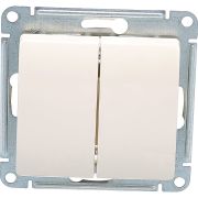 Выключатель 2-кл. СП Glossa 10А IP20 (сх. 5) 10AX механизм беж. SE GSL000251
