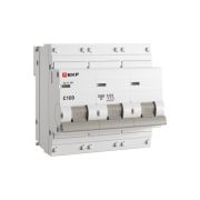 Выключатель автоматический модульный 3п C 100А 10кА ВА 47-100 PROxima EKF mcb47100-3-100C-pro