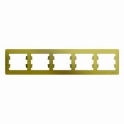 Рамка 5-м Glossa горизонт. фисташк. SE GSL001005