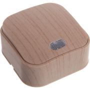 Выключатель 1-кл. 1п ОП 10А IP20 с подсветкой сосна IONICH 1435