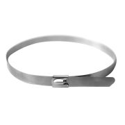 Хомут кабельный 8х500 нерж. сталь AISI 304 серебр. (уп.30шт) DKC 27415