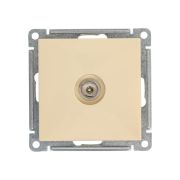 Розетка телевизионная оконечная TV 1-м СП W59 коннектор механизм сл. кость SE RTS-151-2-86