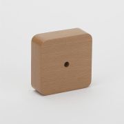 Коробка универсальная для кабель-каналов 80х80х25 бук (светл. основа) IP40 Ruvinil 65005-38М
