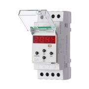 Реле времени астрономическое PCZ-525-1 16А 24-264В AC/DC 1перекл. IP20 ночной перерыв и годовая программа F&F EA02.002.011