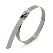 Хомут кабельный СКС (304) 4.6х150 стальной (уп.10шт) Fortisflex 78718