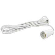 Удлинитель-шнур 1х3м с заземл. 10А IP20 UX-1е-3m ПВС 3х0.75 Эра Б0039817