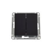 Переключатель перекрестный 2-кл. AtlasDesign 2хсх.7 10АХ механизм карбон SE ATN001073